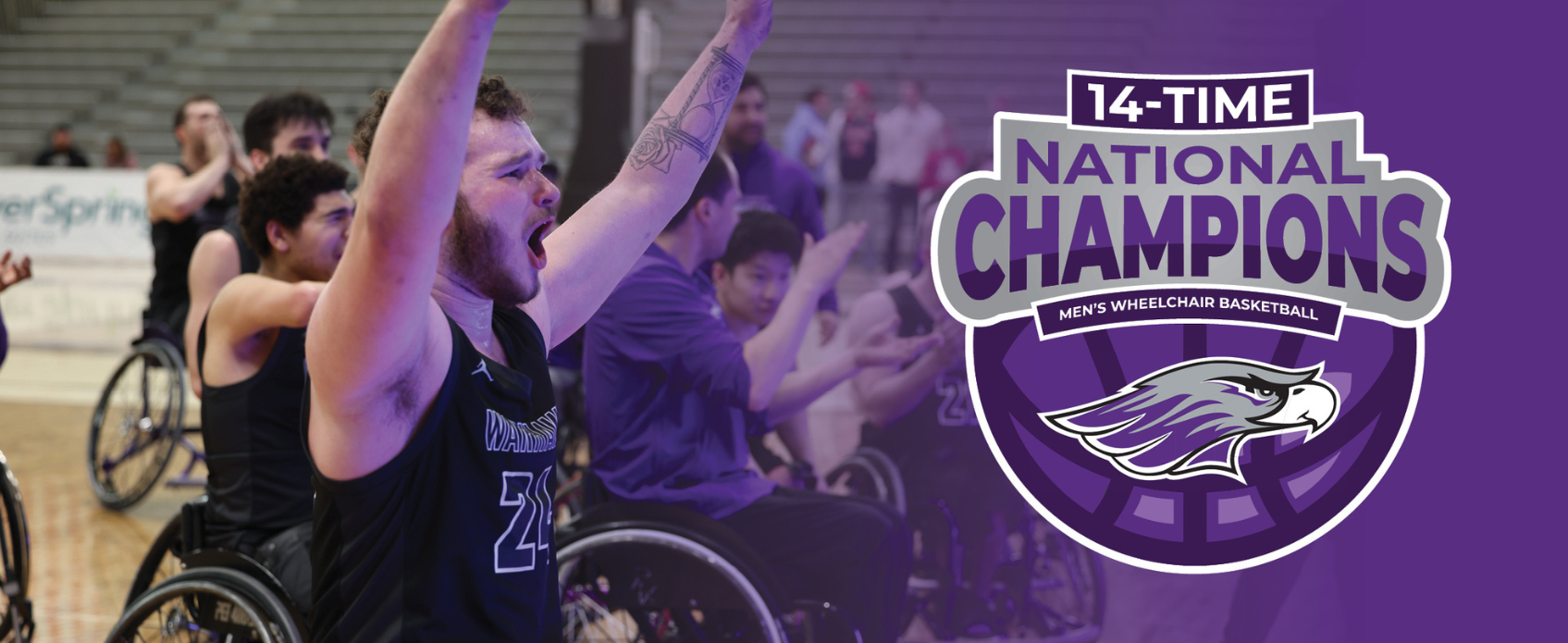 UWW Men's Wheelchair Basketball Champions