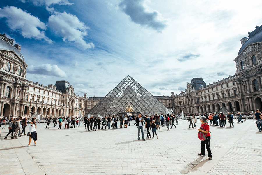 The Louvre.