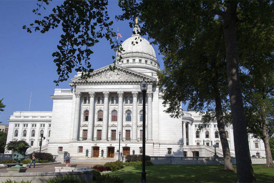 Wisconsin State Capitol building.