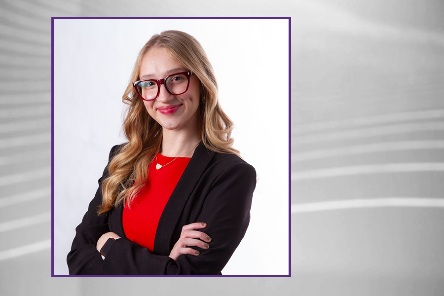 Portrait of Paige Benton.