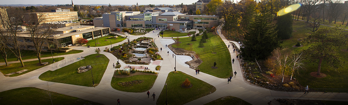 UW-Whitewater mall 