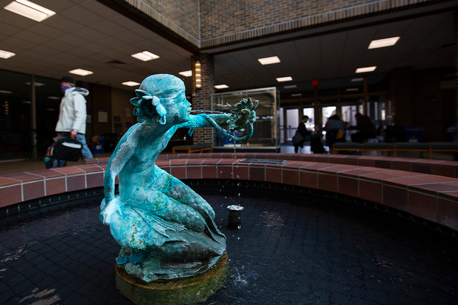 Fountain in the Center for the Arts