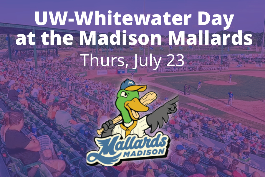 UW-Whitewater Day at the Madison Mallards