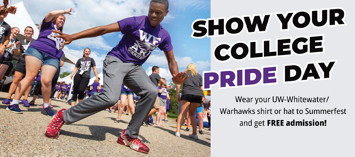 Show Your College Pride Day at Summerfest
