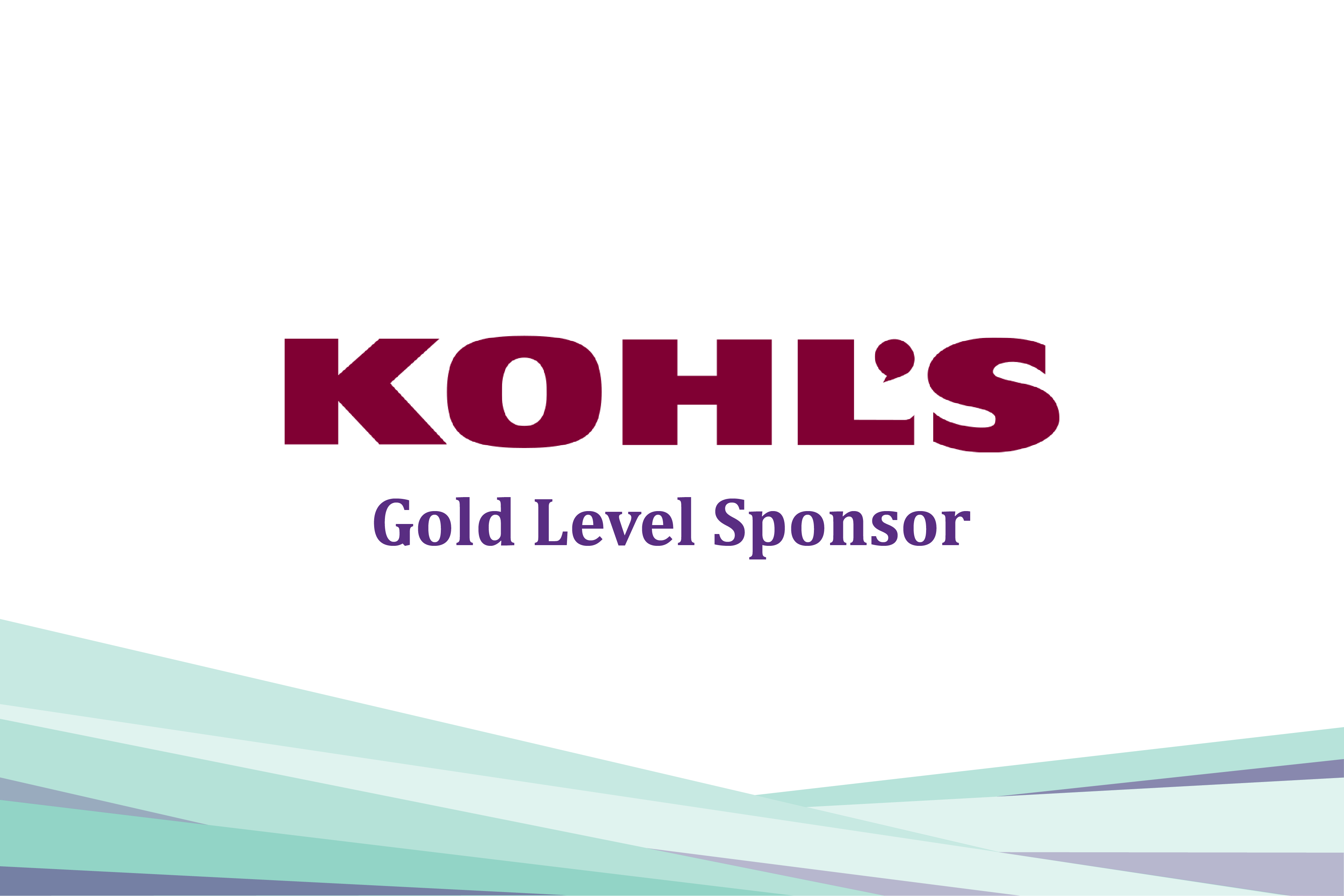 Kohl's Gold Level Sponsor