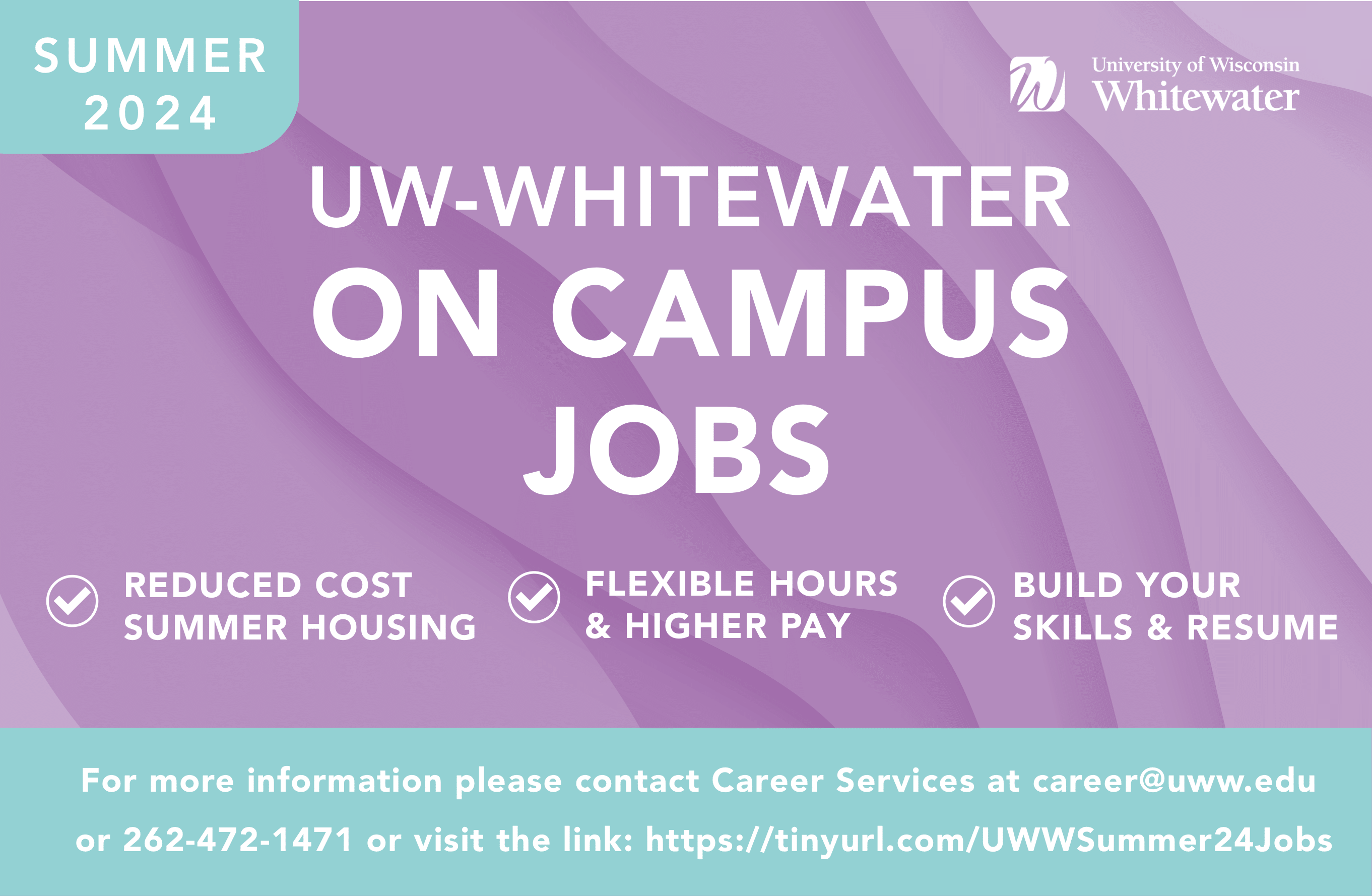 Summer On-Campus Jobs