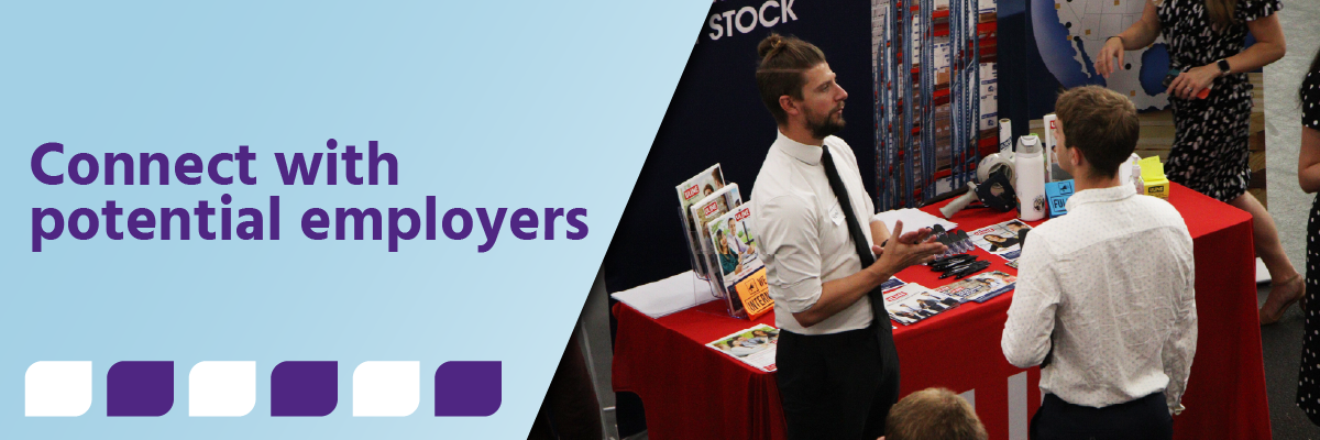 Connect with potential employers