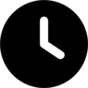 Icon of a clock