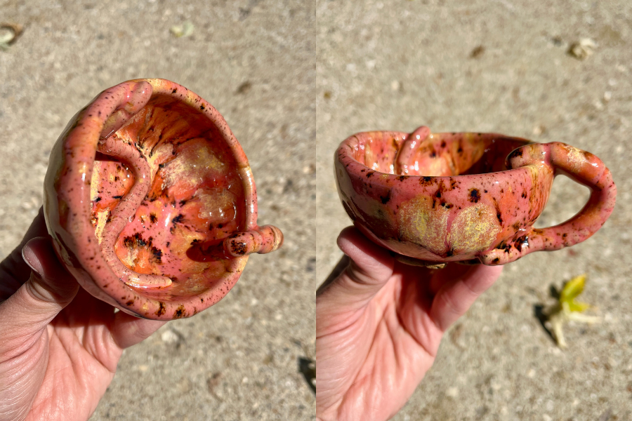 Student Doing Pottery