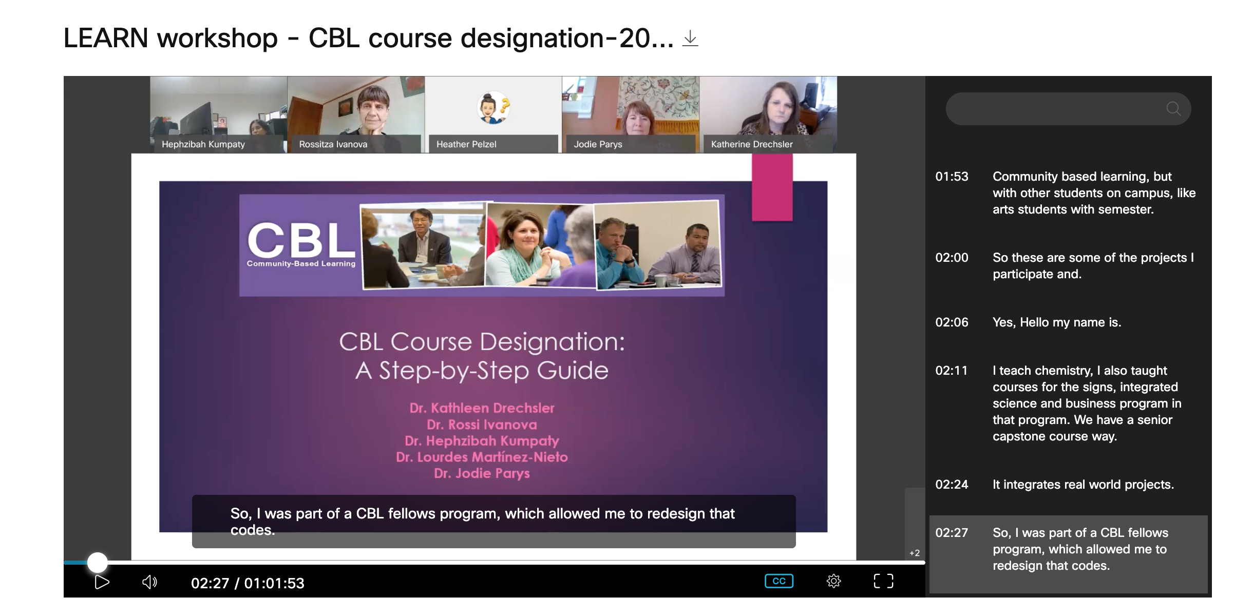 CBL Guide