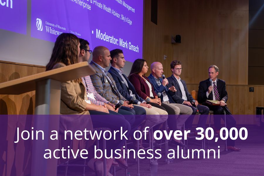 Join a network of more than 30,000 active business alumni