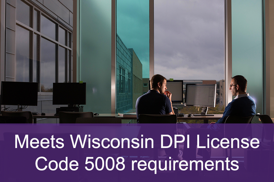 Only UW System master's program to meet Wisconsin DPI License Code 5008