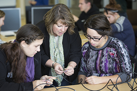 Women in IT event in Hyland Hall at UW-Whitewater