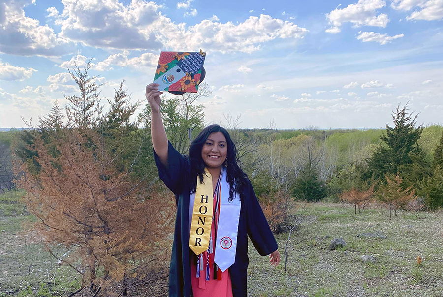 Nayeli Govantes Alcantar '21 earned an BBA in accounting and business analytics and started her MBA program at UW-Whitewater