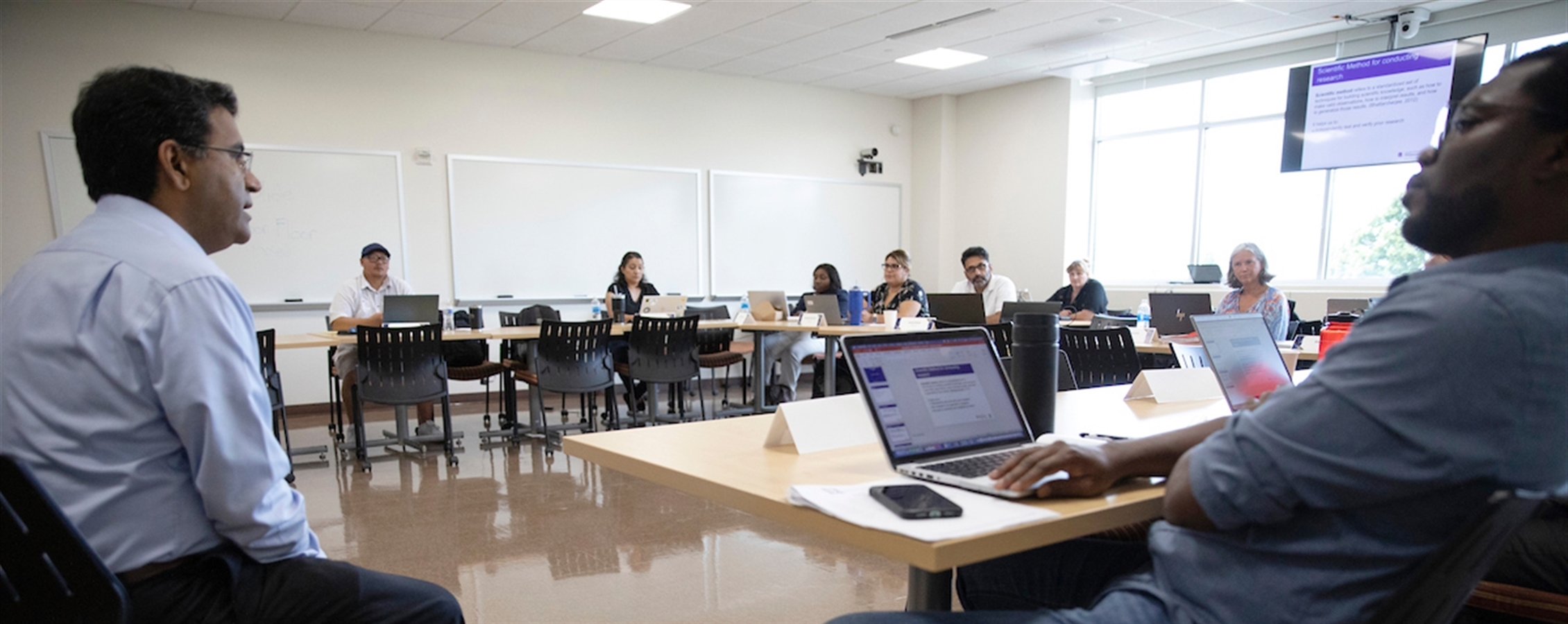 Grad students at UW-Whitewater