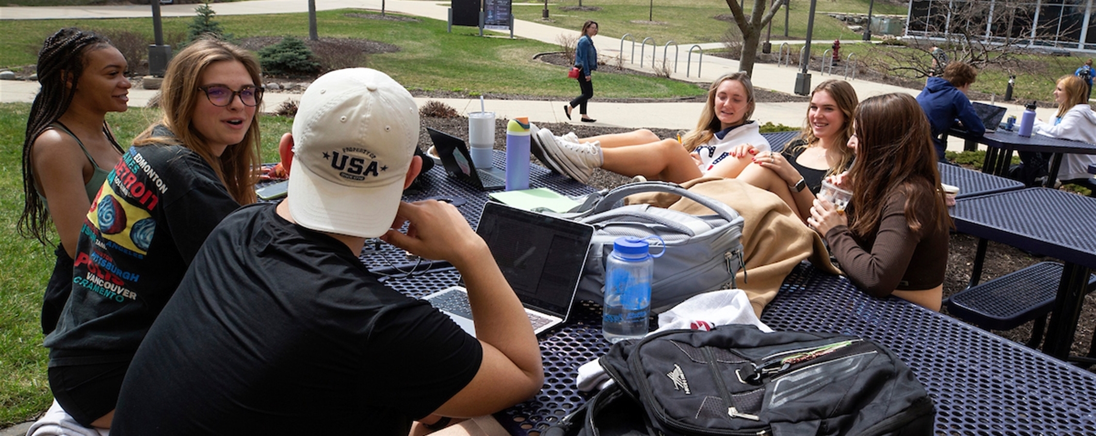 Grad students at UW-Whitewater