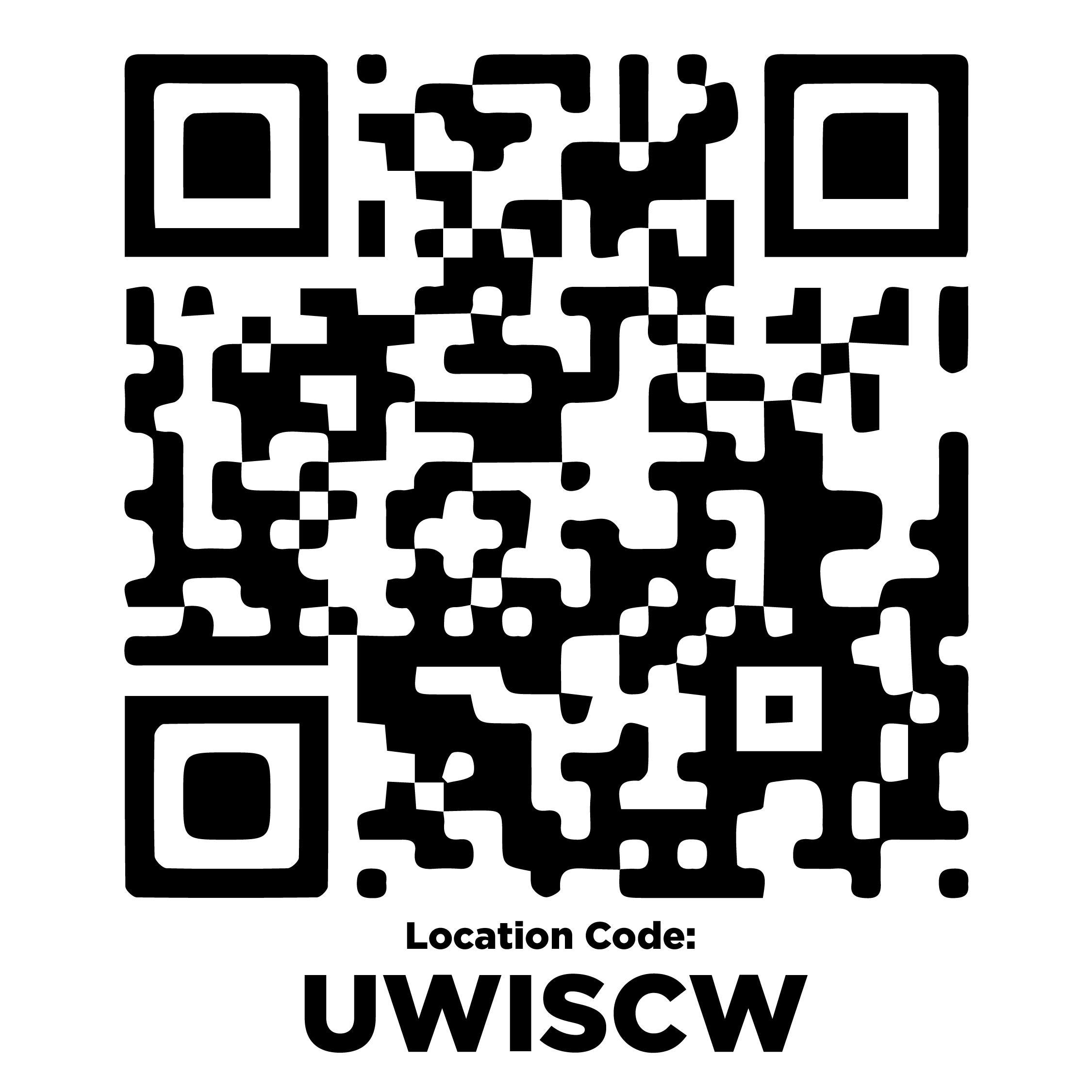 QR Code for SpeedQueen App. The location code is uwiscw