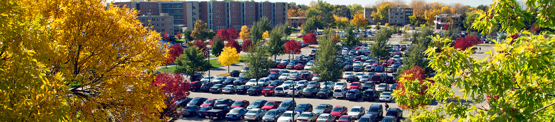 A UWW parking lot