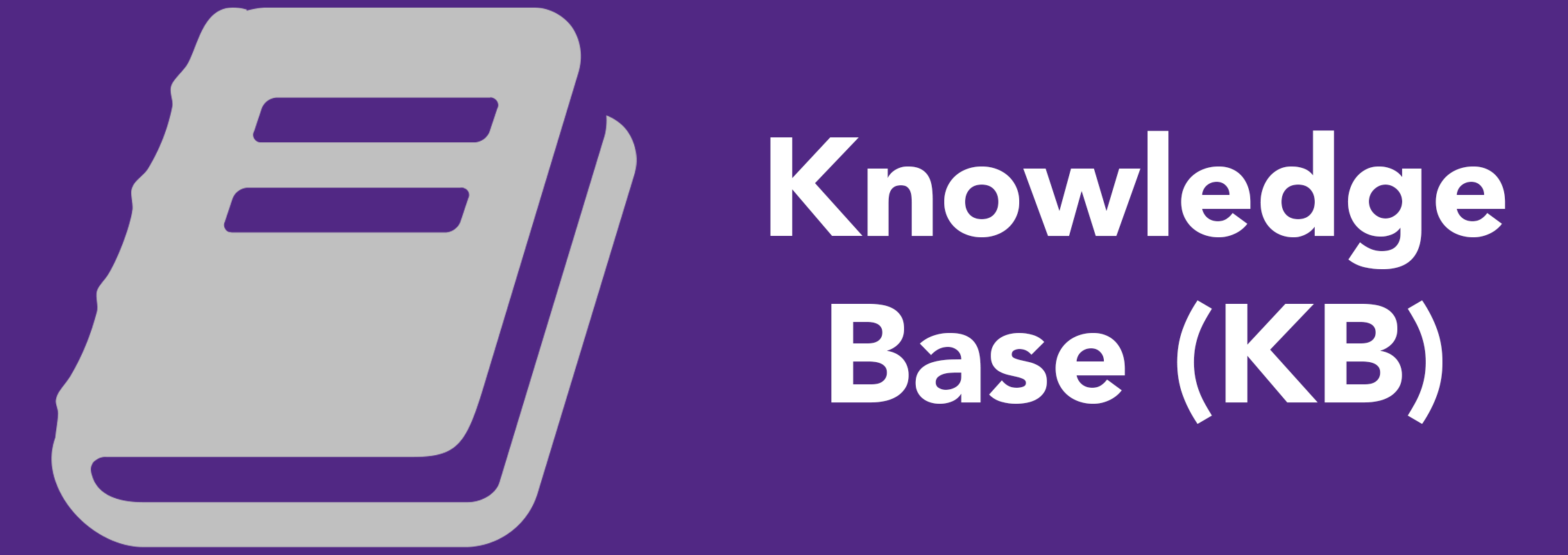 Icon depicting knowledge base resources