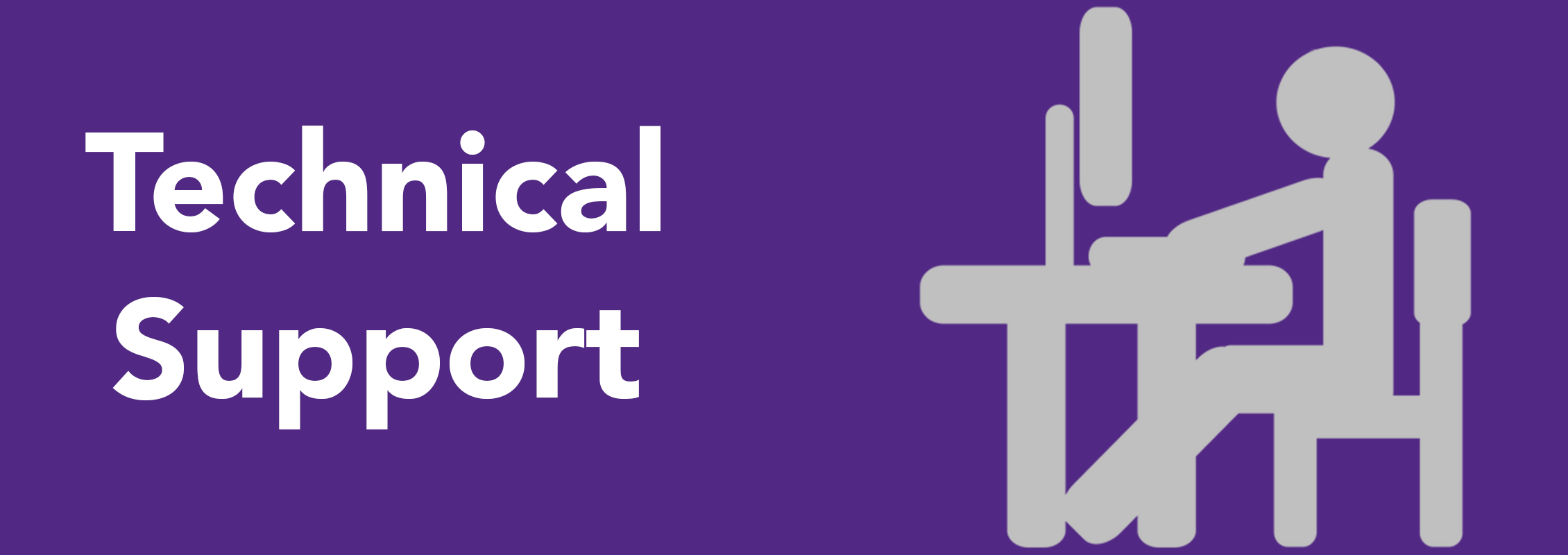 Icon depicting technical support