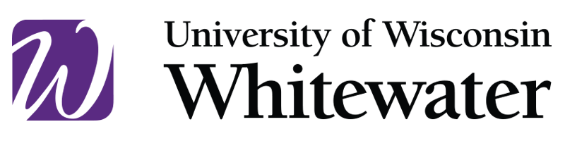 Horizontal UW-Whitewater logo.