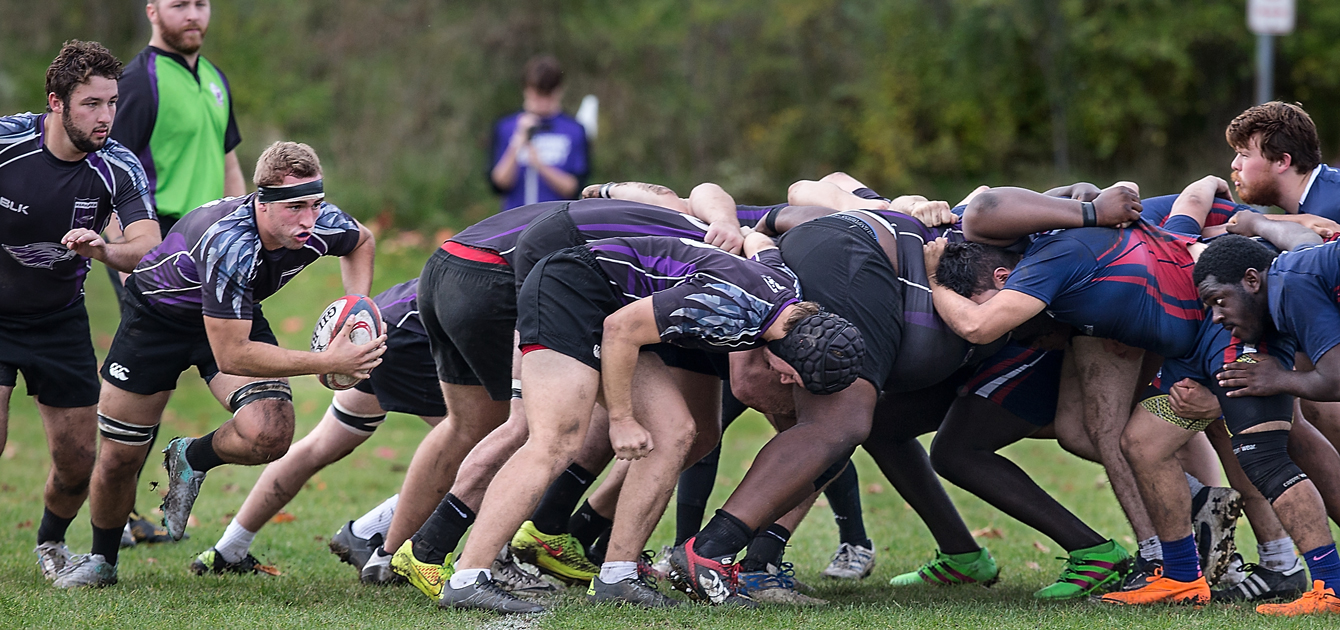 Rugby in play