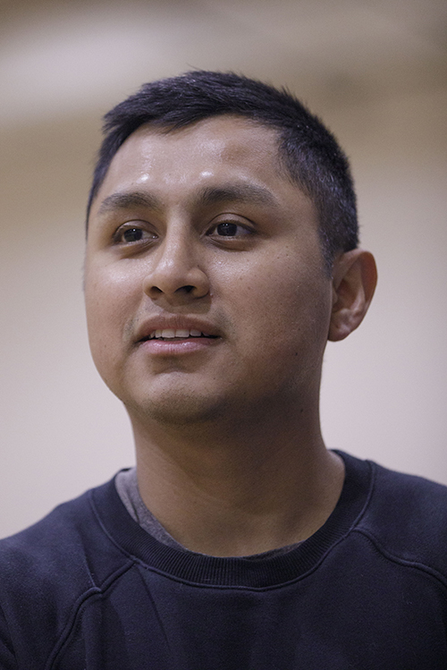 A close up photo of Jorge Tenorio.