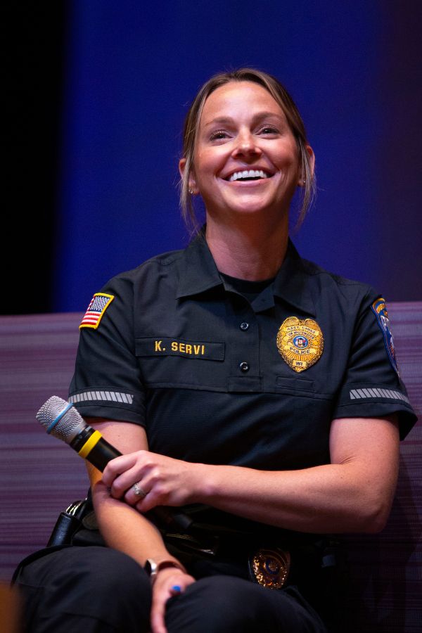 Photo of Assistant Chief of Police Kelsey Servi.