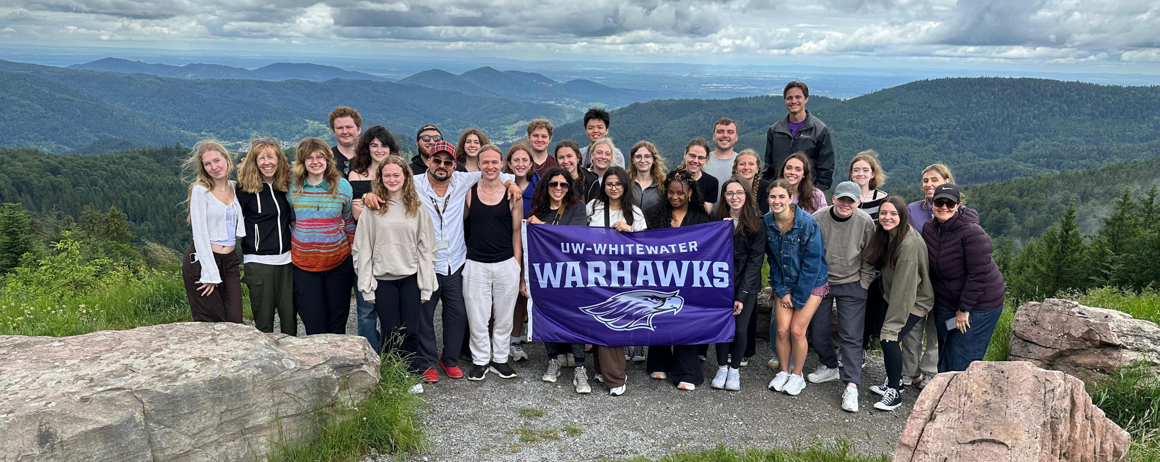 Photo of group of students in Germany.