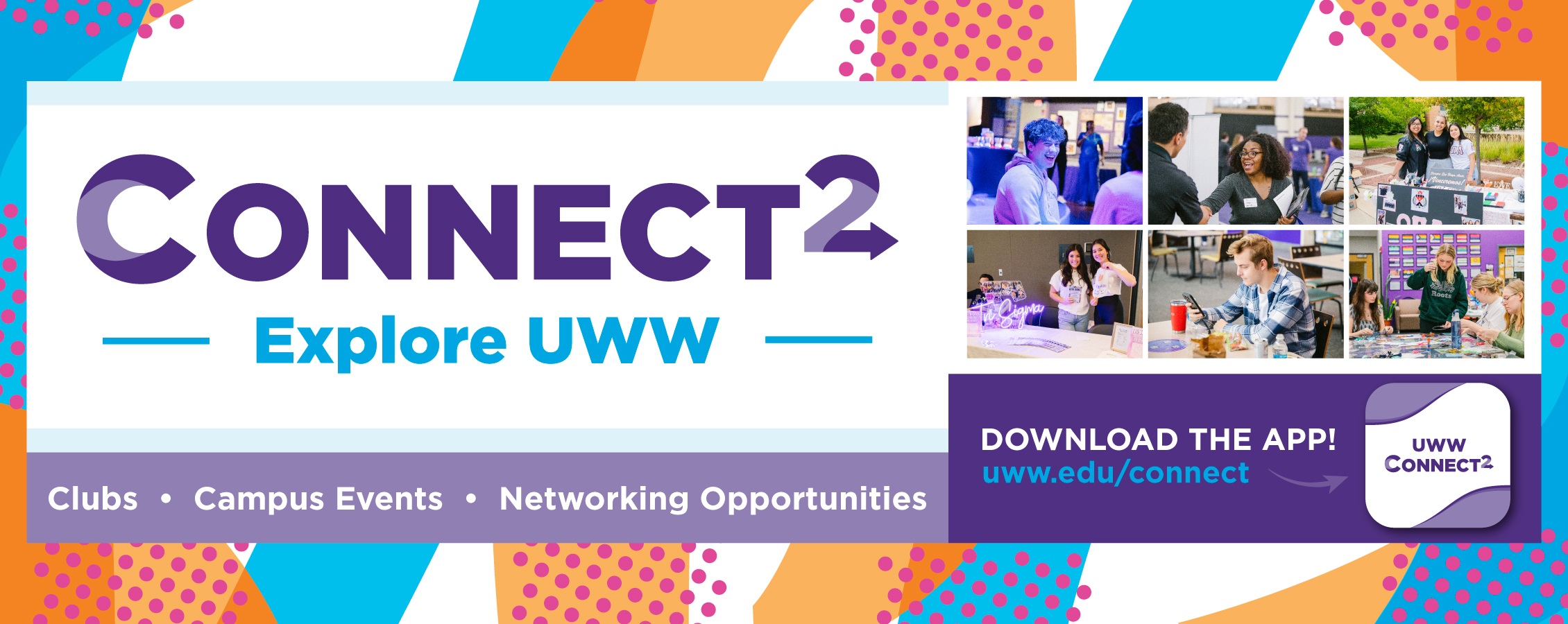 Connect 2 - Explore clubs, Campus events, and networking opportunities