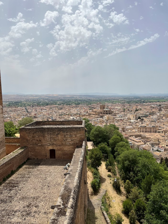 Looking Down From La Alhambra